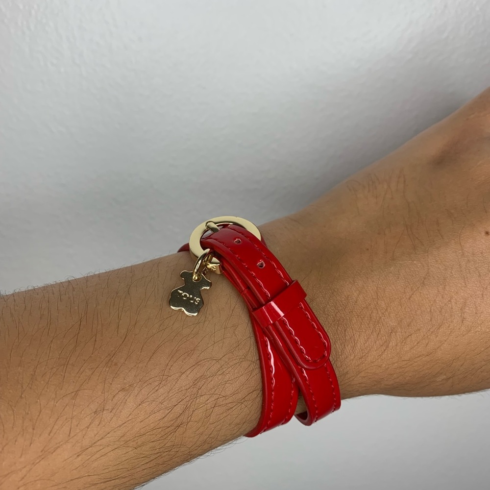 Tous Leather Bracelet
